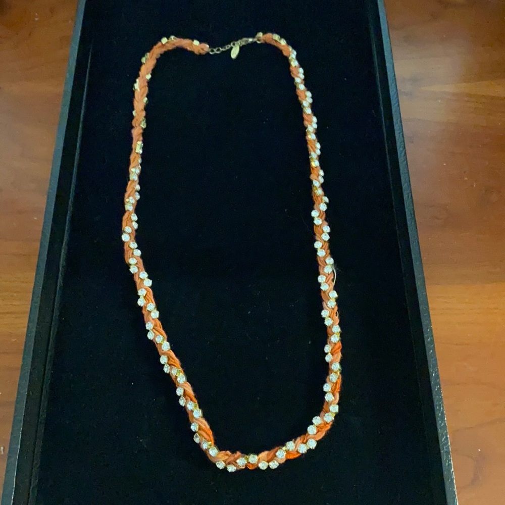 Fabric necklace